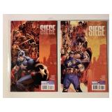 2 MARVEL COMICS SIEGE #3, 4