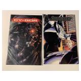 2 IMAGE COMICS SHADOW HAWKII #2 & CY-GOR #1
