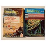 2 AMAZING STORIES FACT AND SCIENCE FICTION PULPS