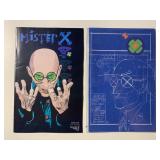 2 VORTEX COMICS MISTER X #1, 11