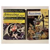 2 AMAZING STORIES FACT AND SCIENCE FICTION PULPS