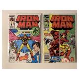 2 MARVEL COMICS IRON MAN #235, 255
