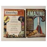 2 AMAZING STORIES FACT AND SCIENCE FICTION PULPS