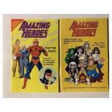 2 ECLIPSE COMICS AMAZING HEROES #58, 38