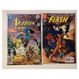 2 ASSORTED DC COMICS SEE DESC.