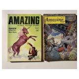 2 AMAZING STORIES FACT AND SCIENCE FICTION PULPS
