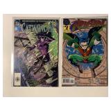 2 DC COMICS ROBIN #1 & CAT WOMAN #0