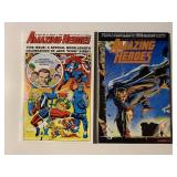 2 ECLIPSE COMICS AMAZING HEROES #93, 100