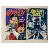 2 ECLIPSE COMICS AMAZING HEROES #155, 84