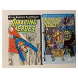 4 ECLIPSE COMICS AMAZING HEROES #92, 96