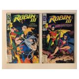 2 DC COMICS ROBIN III CRY OF THE HUNTRESS #2, 3