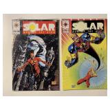 2 VALIANT COMICS SOLAR MAN OF THE ATOM #22, 23