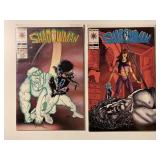 2 VALIANT COMICS SHADOW MAN #25, 27