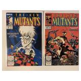 2 MARVEL COMICS THE NEW MUTANTS #68, 80
