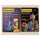 2 AMAZING STORIES FACT AND SCIENCE FICTION PULPS
