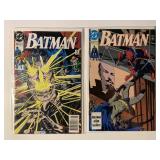 2 DC COMICS BATMAN #443, 446