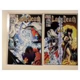 2 CHAOS COMICS LADY DEATH #2, 3