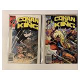 2 MARVEL COMICS CONAN THE KING #25, 32