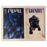 2 DARK HORSE COMICS GRENDEL WAR CHILD #7, 8 ADULT