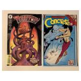 2 DARK HORSE COMICS CONCRETE #5 & THE TERRITORY #4