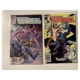 2 ASSORTED MARVEL COMICS SEE DESC.
