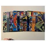 8 ASSORTED VALIANT COMICS SEE DESC.