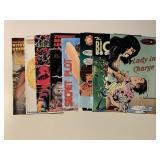 8 ASSORTED COMICS ADULT READ SEE DESC.