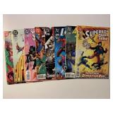 8 ASSORTED DC COMICS SEE DESC.