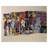 8 ASSORTED DC COMICS SEE DESC.