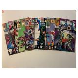8 ASSORTED MARVEL COMICS SEE DESC.
