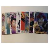 8 ASSORTED MARVEL COMICS SEE DESC.