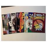 8 ASSORTED COMICS ADULT READ SEE DESC.
