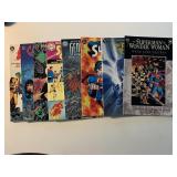 8 ASSORTED DC GRAPHIC NOVELS COMICS SEE DESC.