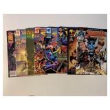 8 ASSORTED MALIBU COMICS SEE DESC.