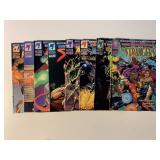 8 ASSORTED MALIBU COMICS SEE DESC.