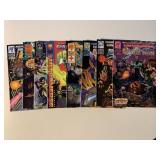 8 ASSORTED MALIBU COMICS SEE DESC.