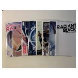8 IMAGE COMICS RADIANT BLACK 1, 5, 2/#7, 9 - 12