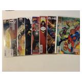 8 ASSORTED MARVEL COMICS SEE DESC.