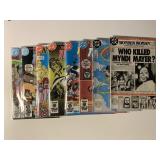 8 ASSORTED DC COMICS SEE DESC.