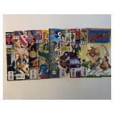 8 ASSORTED MARVEL COMICS SEE DESC.