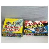 NOS 2 TOPPS BASEBALL CARD WAX BOXES 1989