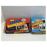 NOS 2 TOPPS BASEBALL CARD WAX BOXES 1990