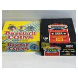 NOS 2 TOPPS BASEBALL CARDS WAX BOXES 1992/1989