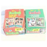 NOS 2 TOPPS NFL FOOTBALL WAX PACKS 1991/1990