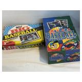 NOS 2 TOPPS BASEBALL WAX PACKS BOXES 1989/1995