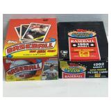 NOS 2 TOPPS BASEBALL WAX BOXES 1992/1988