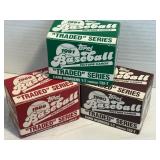 NOS 3 TOPPS BASEBALL PICTURE CARDS 1989-1991