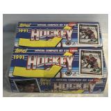 NOS 2 TOPPS HOCKEY WAX PACKS 1991