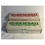 2 NOS FLEER FACTORY BOX SETS SEALED 1988 & 1989