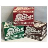 NOS 3 TOPPS BASEBALL PICTURE CARDS 1989-1991